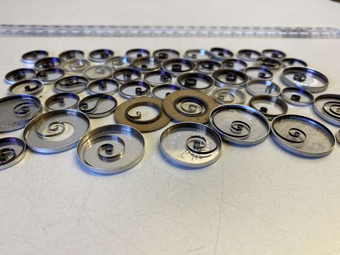 50 watch mainsprings