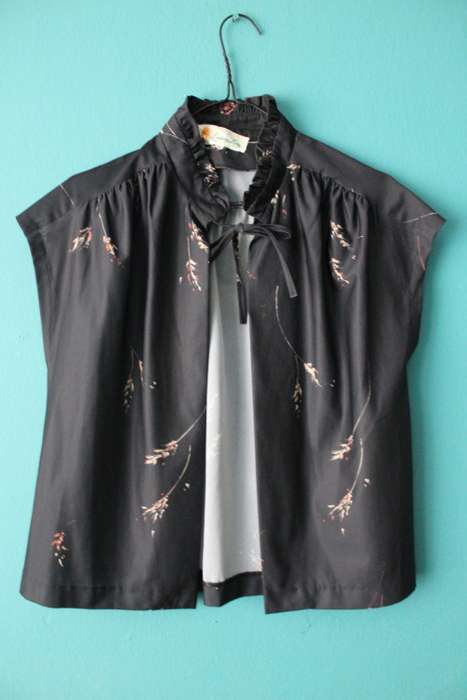 Vintage Black Top (Small / Medium)
