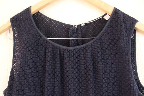 Trenery Navy Blue Dress (Size 10)