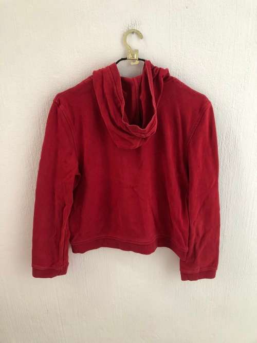 Red Zip Up Hoodie by Esprit (Large)