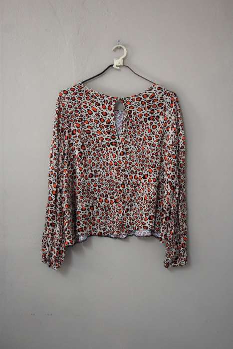 Animal Print Top from Woolworths (Size 16)