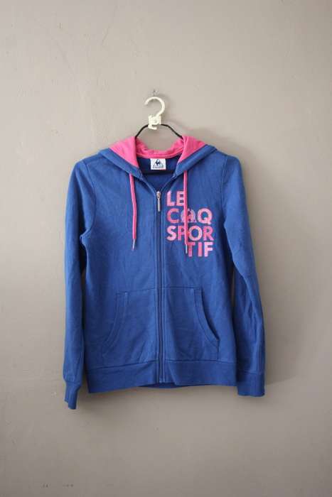 Le Coq Blue Hoodie (Small)