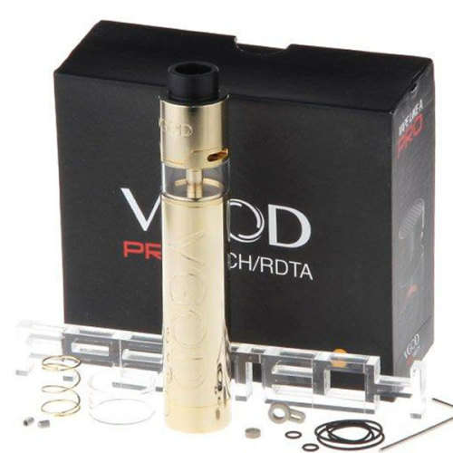 VGOD Pro Mech Mod With VGod TrickTank RDTA Kit INCLUDES BATTERY - GOLD