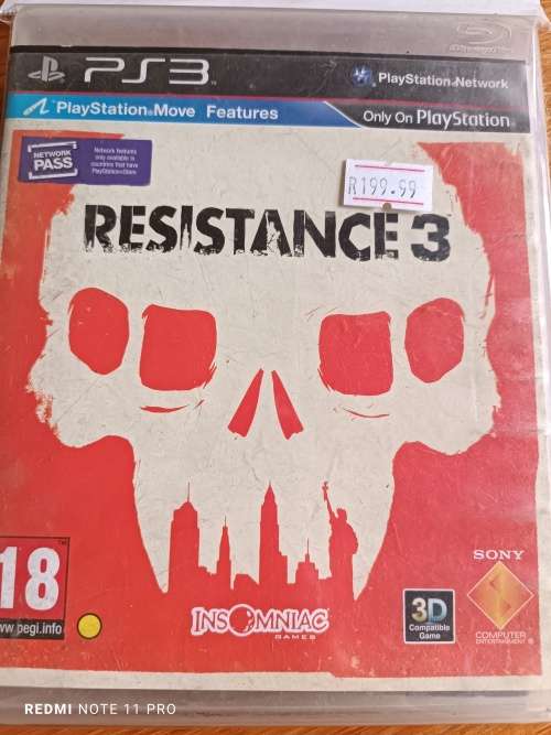 Ps3 Resistance 3