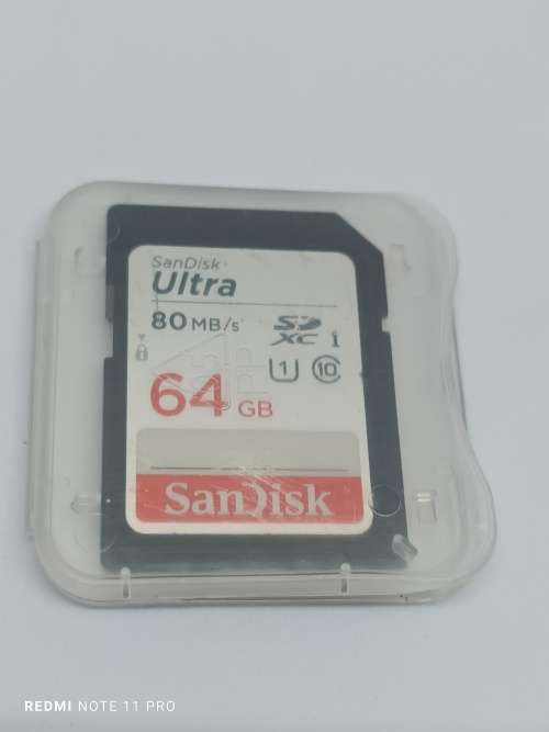 SanDisk Ultra 64GB 80mb/s SDHC MEMORY CARD