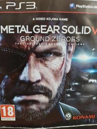 Ps3 Metal Gear Solid V Ground Zeroes