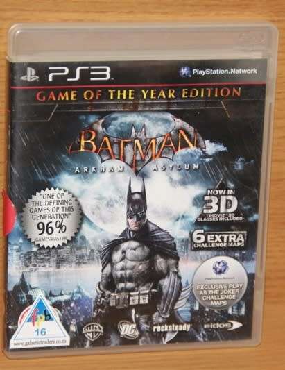 PS3 Batman Arkham Asylum GOTY Edition
