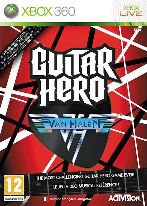 Xbox 360 Guitar Hero Van Halen