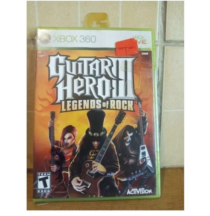 Xbox 360 Guitar Hero 3 Legends of Rock