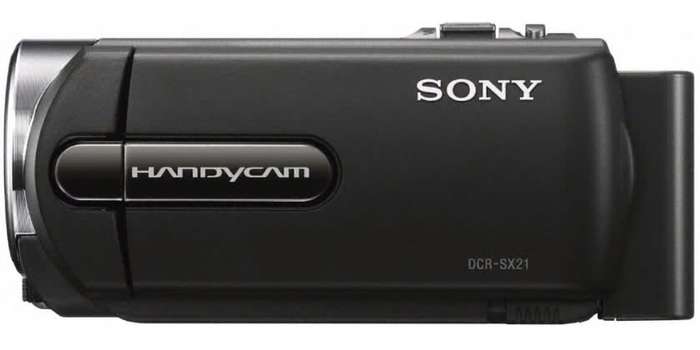 Sony DCR - SX21 Handycam Video Camera - 57x Zoom