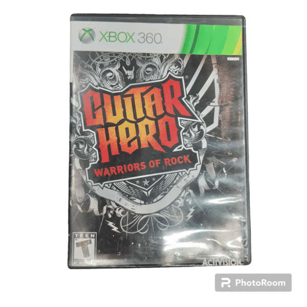Xbox 360 Guitar Hero Warriors Of Rock