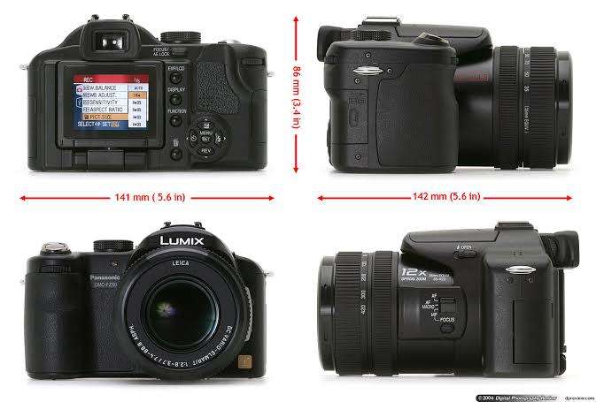 Panasonic Lumix DMC FZ50 - 10.1MP - 12x Zoom - Digital Camera