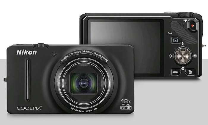 Nikon Coolpix S9100 - 12.1MP - 18x Zoom - Digital Camera