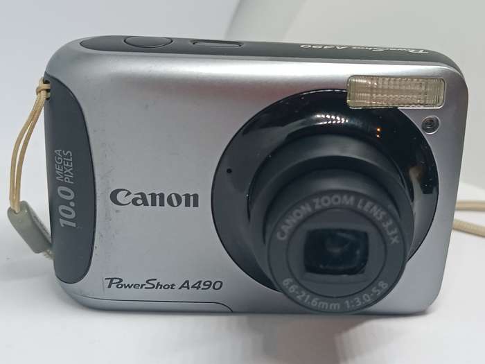 Canon Powershot A490 - 10.3MP - 3.3x Zoom - Digital Camera