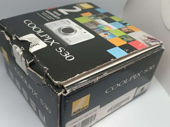 Nikon Coolpix S30 - 10MP - 3x Zoom - Waterproof Digital Camera