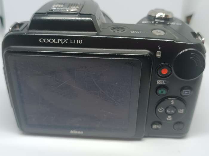 Nikon Coolpix L110 (marks on lens) - 12.1MP - 15x Zoom - Digital Camera