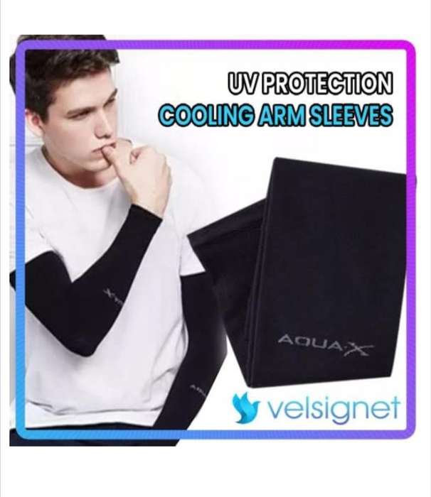 Aqua X-Cool Sleeves (White)