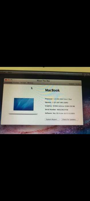 APPLE MACBOOK 13 INCH