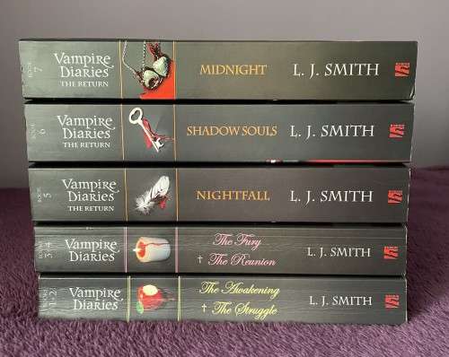 Vampire Diaries Books 1 - 7 by L.J. Smith (Paperback)