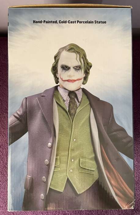 Heath Ledger Joker Statue Dark Knight sculpted by Kolby Jukes DC Direct Limited Edition 4918/6000