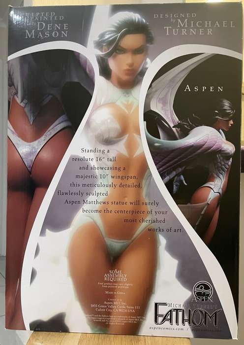 Michael Turner`s Fathom Aspen Collectable Statue - 370/900 Limited