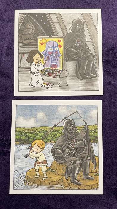 Darth Vader & Son / Vader`s Little Princess Deluxe Box Set (Hardcover) - Jeffrey Brown