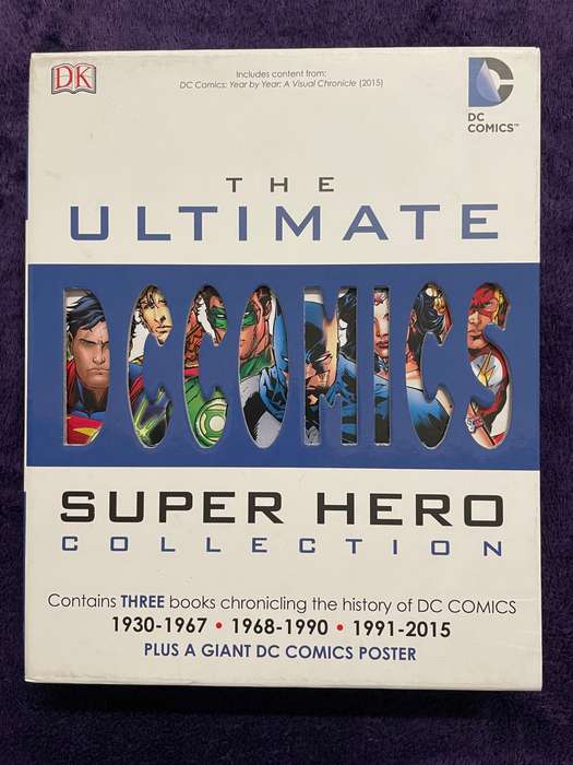 The Ultimate DC Comics: Super Hero Collection (3 Books) (Softcover) - DK
