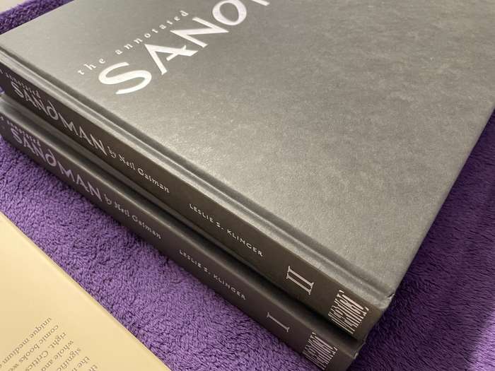 Annotated Sandman Volume 1 & 2 (Hardcover) - Neil Gaiman