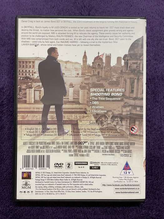 Movie Mix 007 James Bond Daniel Craig