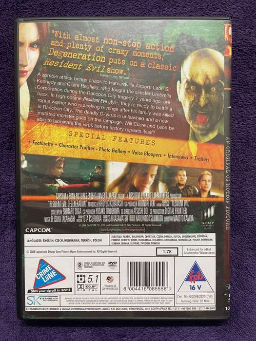 Movie Mix Resident Evil Set