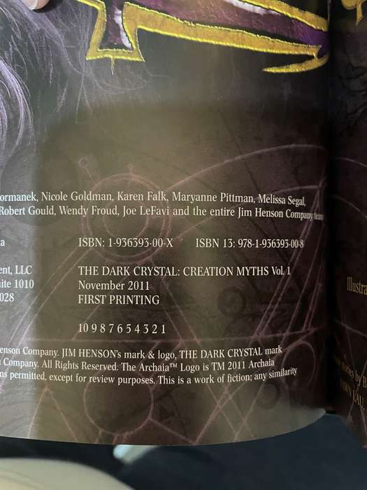 Dark Crystal: Creation Myths by Jim Henson - Volume 1 & 2 (Hardcover)