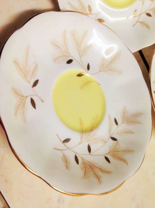 Royal Albert Montrose 2 saucer+1 side plate  bid each LOOK At My BUY NOW LISTINGS NO WAITING