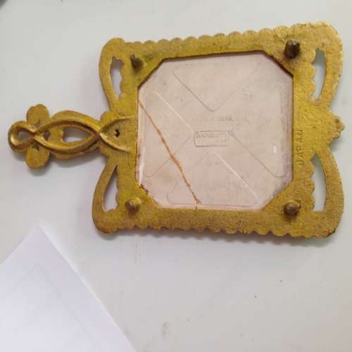 TRIVET CAST METAL *TILE repair*GREAT COUNTRY HOME DECOR*L@@KatMy*BUYNow*NO WAITING