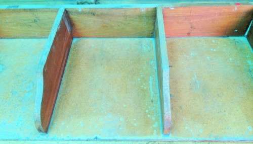 VINTAGE -5*DIVISION WOOD DESKTOP*FILE TRAY*GREAT COUNTRY HOME DECOR*L@@KatMyBUYNOW*items*NO WAITING