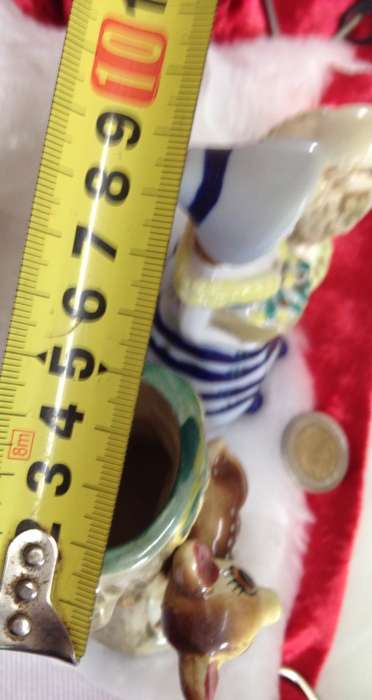 Bambi Spill Vase & Bird + Lady figurine has Epsom in Salt Holder
