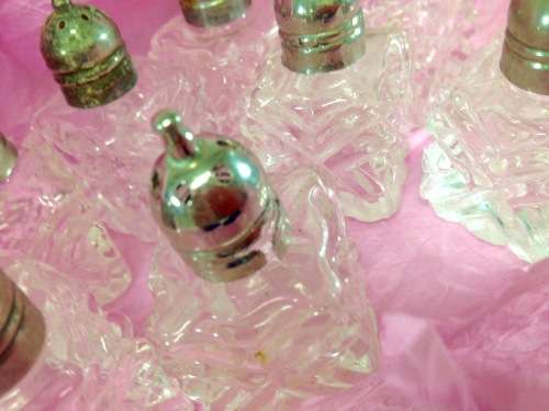 10 Crystal SaltsEPNSLids*GREAT COUNTRY HOME DECOR*L@@KatMyBUY NOW*NoWAITING