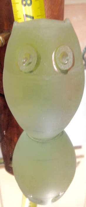 NGWENYA Owl glass studio Swaziland Hand made LooK at My BUY Listings NO WAITING