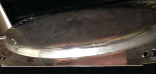 5 -1 Dish EPNS A1Quality  Handle 2 Candles 2 spades Script`I Love you+`Thank you`