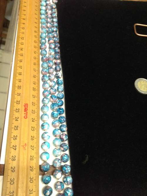 Necklace Vintage long string Plastic colourful balls beads LOOK At My BUY NOW LISTINGS NO WAITING