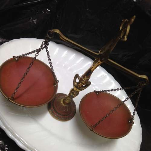Scales female FIGURINE hanging scale LOOK At My BUY NOW listings NO WAITING
