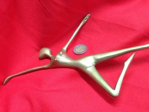 Brass Art Deco Style Figurine