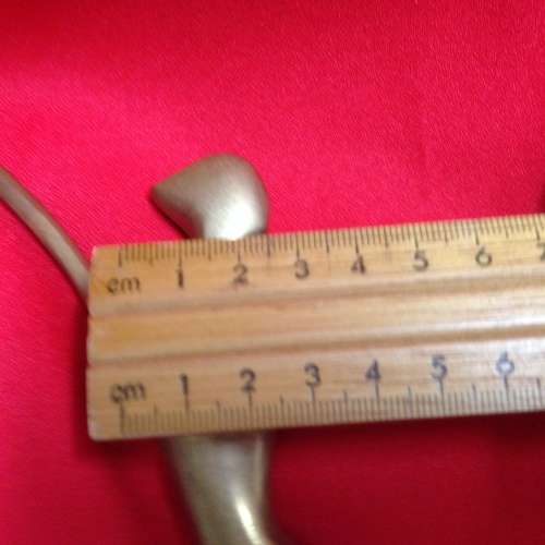 Brass Art Deco Style Figurine