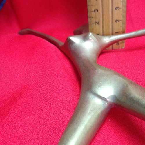 Brass Art Deco Style Figurine