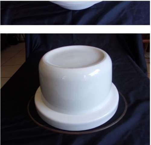 1930s LARGE CERAMIC CREAM/STEAM BOWL LOOK At My BUY NOW LISTINGS