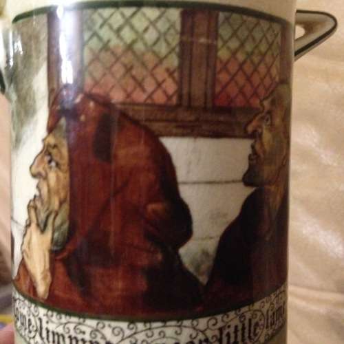 Royal Doulton Vase ceramic circa 1930 series ware`The Jackdaw Of Rheims`