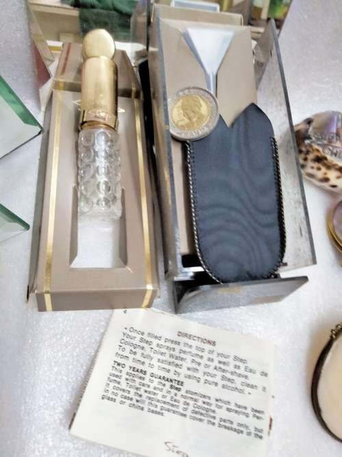 RARE!!! *REFILL Funnel*!!`STEP PARIS`Perfume Atomiser empty