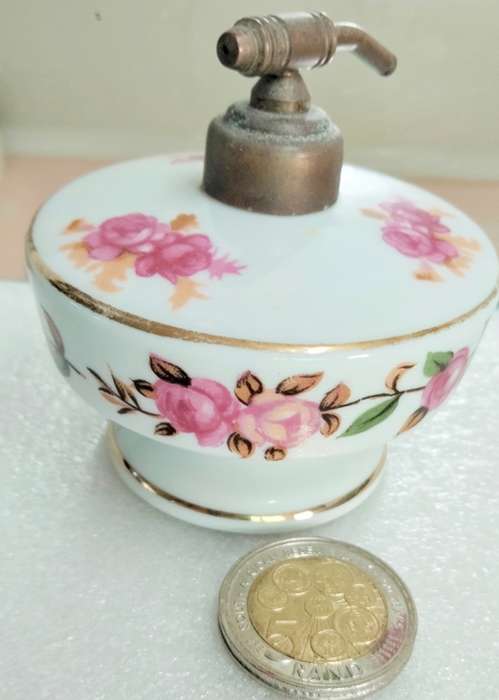 Bottle atomiserPerfume* Gilt Ceramic Dressing table Collectibles LOOK at All My BUY NOW Listings NO