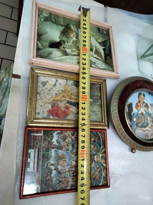 5 mix FRAMES+ Book PICTURES of religious theme+small books Look at my Buy Now listings No Waiting
