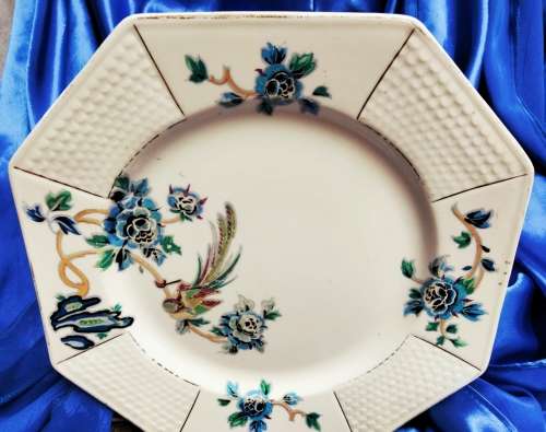 Hexagonal Wall 22cm Plate Royal Venton ring to hang