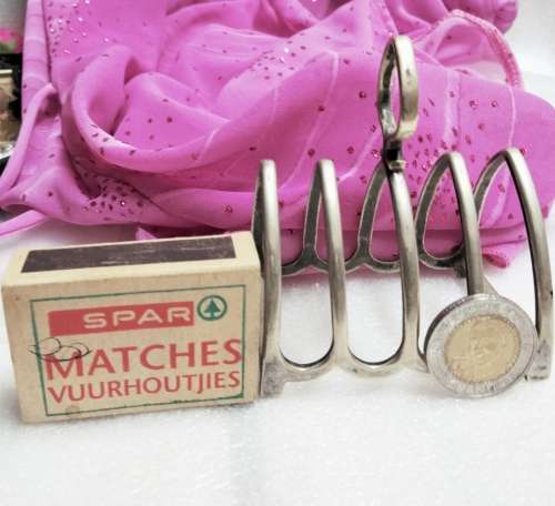 EPNS A1*William Suckling #1654 4 slice ToastRack LOOK At All My BUY NOW LISTINGS NO WAITING